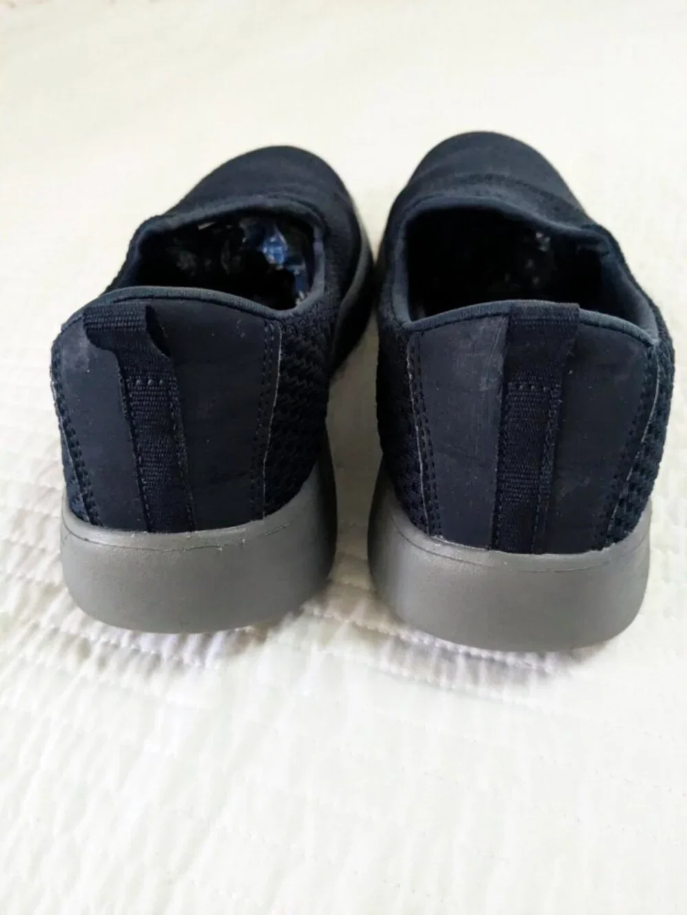 G.H. Bass Cruise Women's 9M Navy Knit Slip On Comfort Walking Shoes Discontinued